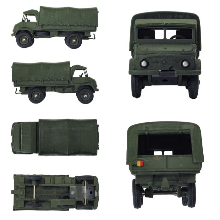 DINKY TOYS 821 CAMIONNETTE "UNIMOG" MERCEDES-BENZ 中古 1
