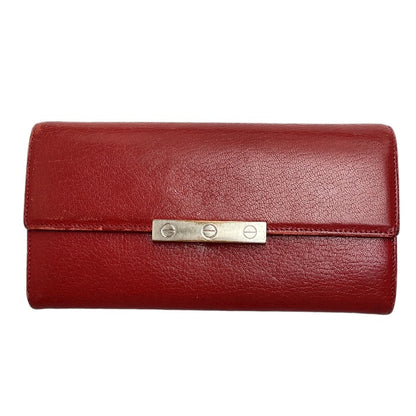 Cartier カルティエ ラブコレクション 二つ折り長財布 中古 送料無料 中古 1
