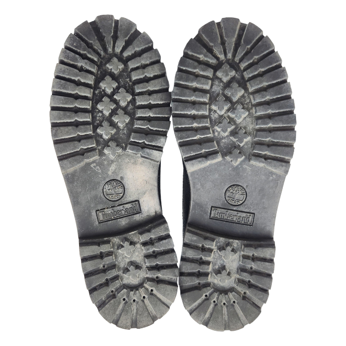 Timberland 6inch ワークブーツ ジュニア レディース WATERPROOF ブラック 24cm A1BA4 防水 レースアップ T1