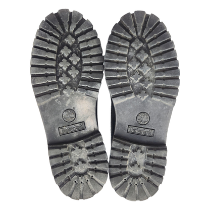 Timberland 6inch ワークブーツ ジュニア レディース WATERPROOF ブラック 24cm A1BA4 防水 レースアップ T1