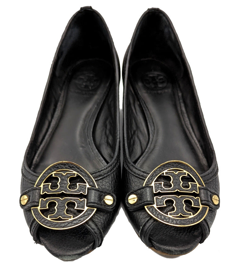 トリーバーチ ウェッジソールパンプス 25cm 中古 4