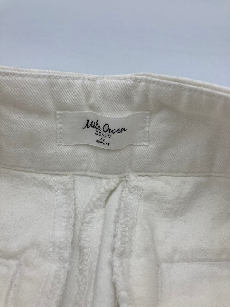 Mila Owen ミラオーウェン DENIM by EDWIN ホワイトパンツ 09WFP202204 中古 4