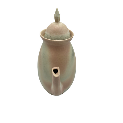 竹内真三郎 水注 ポット 釉彩 中古 4
