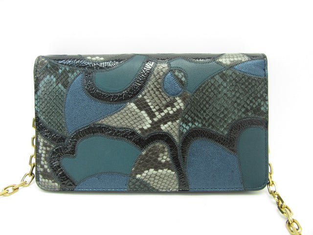 MARC JACOBS/マークジェイコブス パッチワークチェーンウォレット 中古 1