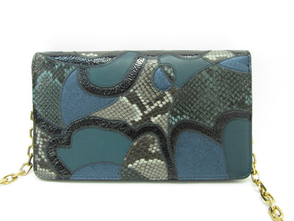 MARC JACOBS/マークジェイコブス パッチワークチェーンウォレット 中古 1