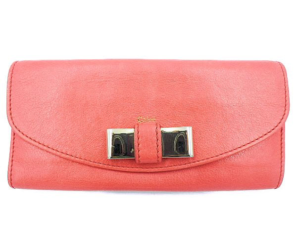 Chloe クロエ リリィ 二つ折り長財布 中古 1