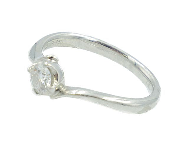 4℃ ヨンドシー pt950 ダイヤ 0.225ct リング 10号 中古 1