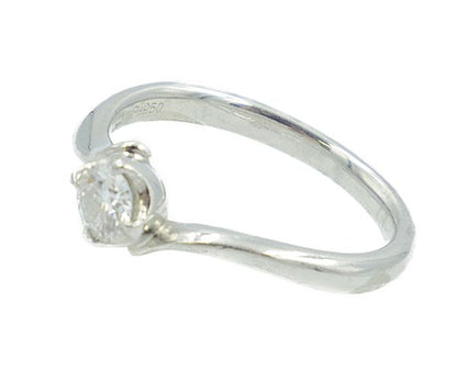 4℃ ヨンドシー pt950 ダイヤ 0.225ct リング 10号 中古 1
