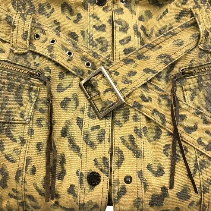 KORS MICHAEL KORS ライナー付き レオパード柄 コート レディース ベージュ 4 中古 1