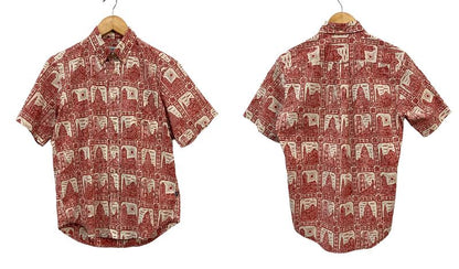 reyn spooner レイン スプーナー ハワイ製 半袖 アロハシャツ 中古 4