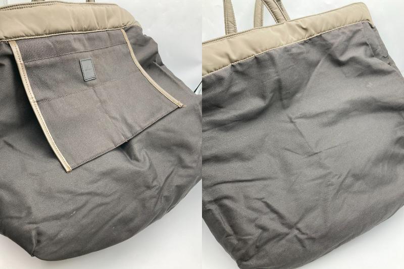NOMADIS ノマディス Arles XL トートバッグ ナイロン カーキ 中古 D4