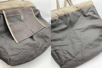 NOMADIS ノマディス Arles XL トートバッグ ナイロン カーキ 中古 D4