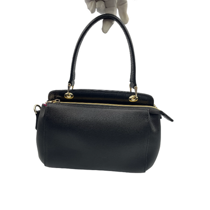 cat in the closet キャットインザクローゼット レザー クロコ型押し 2WAY バッグ 中古 4