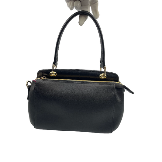 cat in the closet キャットインザクローゼット レザー クロコ型押し 2WAY バッグ 中古 4
