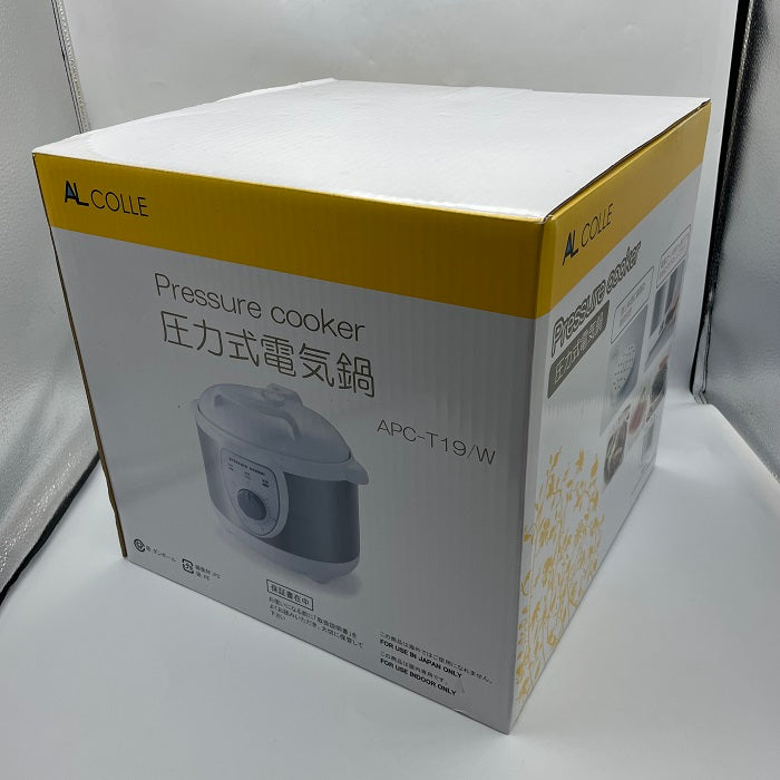 ALCOLLE 電気圧力鍋 APC-T19/W 中古 4