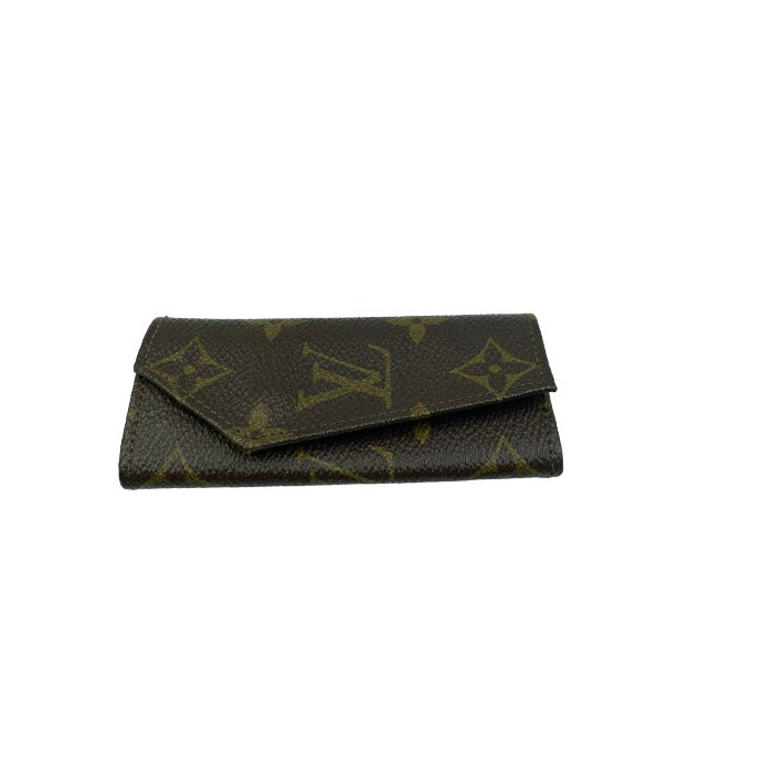LOUIS VUITTON ルイヴィトン モノグラム ミュルティクレ4 キーケース ブラウン 中古 1