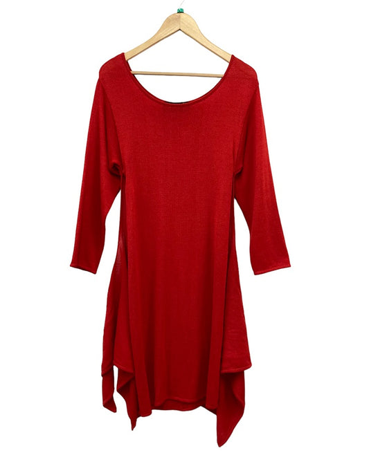 DONNA KARAN NEW YORK ダナキャラン ニューヨーク ウール混 ニットワンピース 中古 4