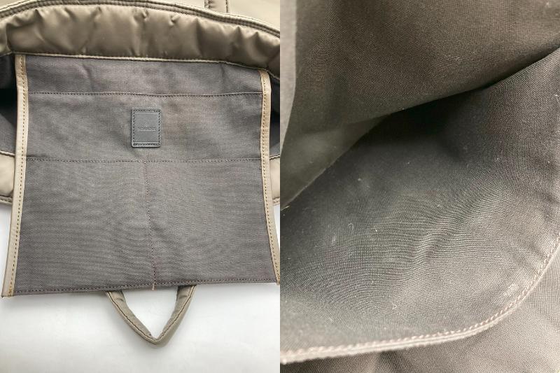 NOMADIS ノマディス Arles XL トートバッグ ナイロン カーキ 中古 D4