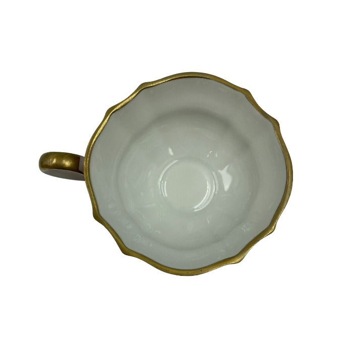 Lindner リンドナー デミタスカップ&ソーサー レッド 中古 1