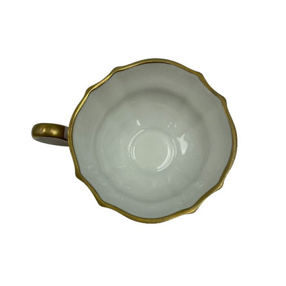 Lindner リンドナー デミタスカップ&ソーサー レッド 中古 1