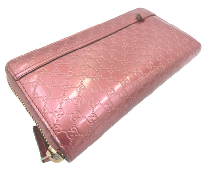 GUCCI グッチ マイクロGG ラウンドファスナー 長財布 中古 1