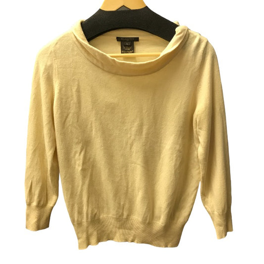 LOUIS VUITTON ルイヴィトン カシミヤ混ニット レディース L ベージュ セーター モノグラムフラワー 中古 1