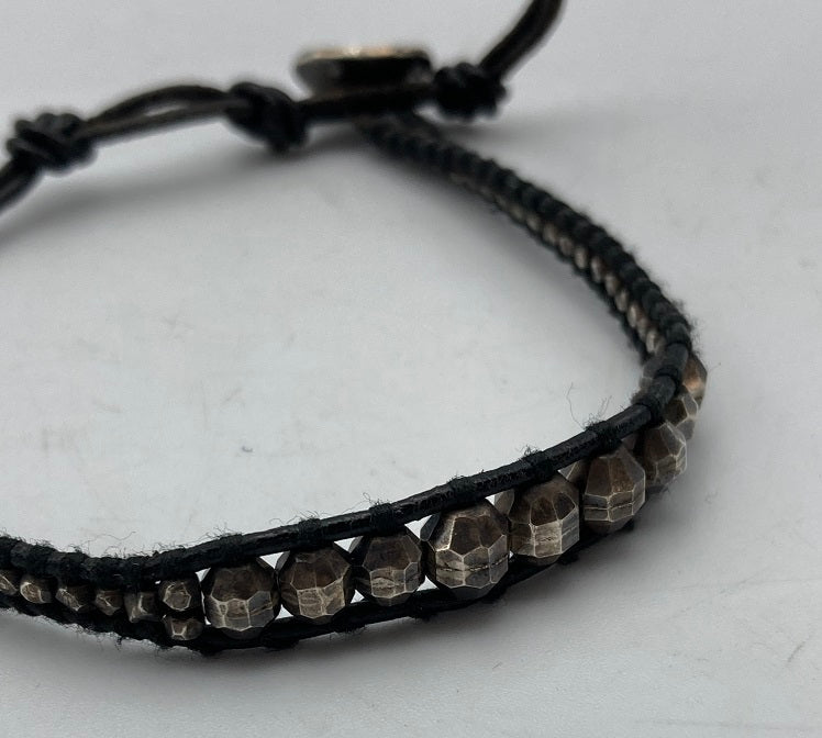 chan luu チャン ルー シルバーナゲットビーズ 1ラップ連ブレスレット 中古 4