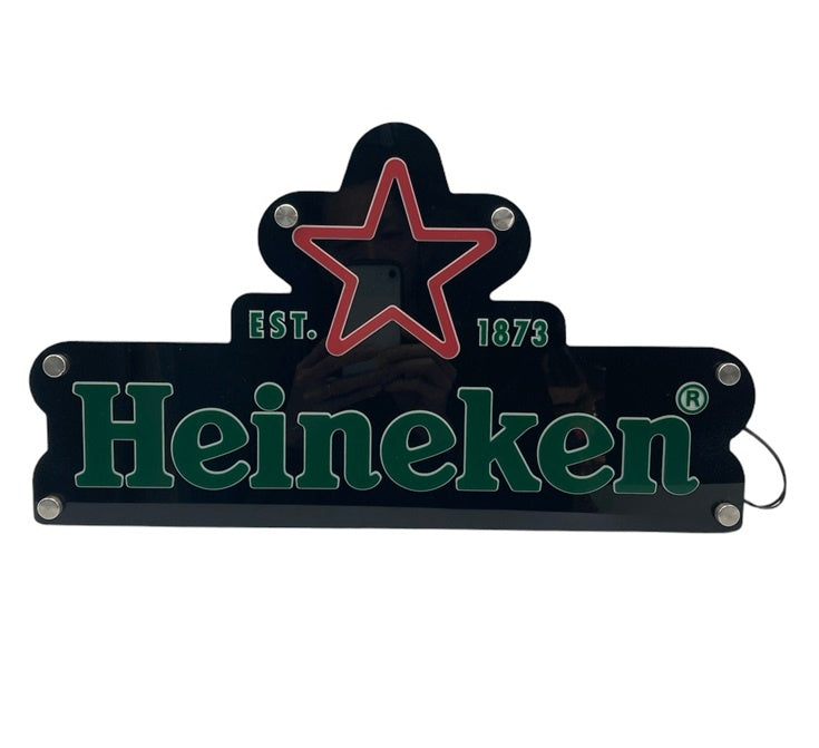 Heineken ハイネケン ネオンライト 中古 D4