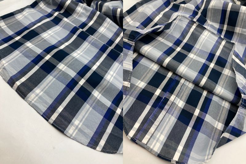 A BATHING APE ア ベイシング エイプ チェック柄 半袖シャツ 中古 4