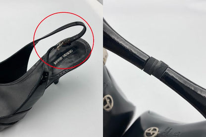 GIORGIO ARMANI ジョルジオアルマーニ  バックストラップ パンプス 中古 4