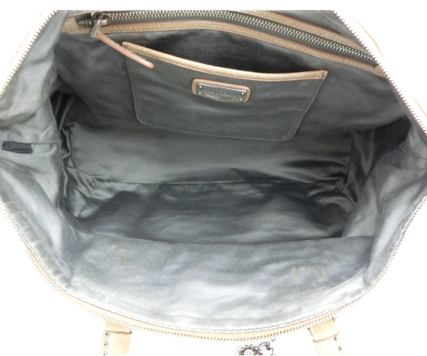 miu miu ミュウミュウ ハートチャーム レザー ハンドバッグ 中古 1