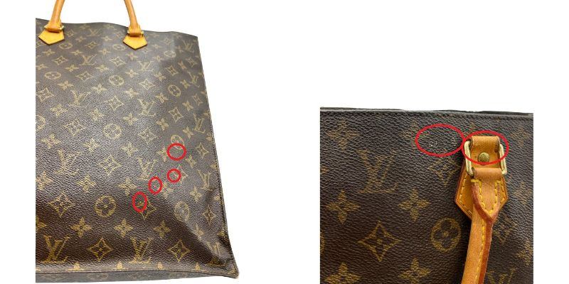 ルイヴィトン LOUIS VUITTON モノグラム ハンドバッグ サック・プラ M51140 ブランド 鞄 レディース メンズ 通勤 A4 中古 W４