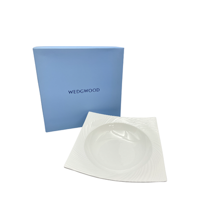 WEDGWOOD ウェッジウッド ETHEREAL101 エスリアル101 スクエアプレート 皿 ボウル 洋食器 おしゃれ ホワイト 白 中古 W４