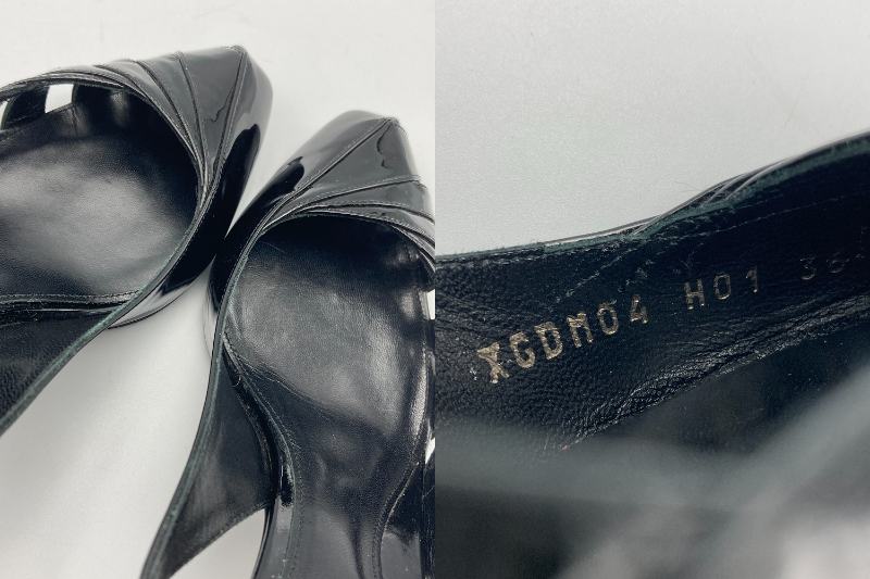 GIORGIO ARMANI ジョルジオアルマーニ  バックストラップ パンプス 中古 4