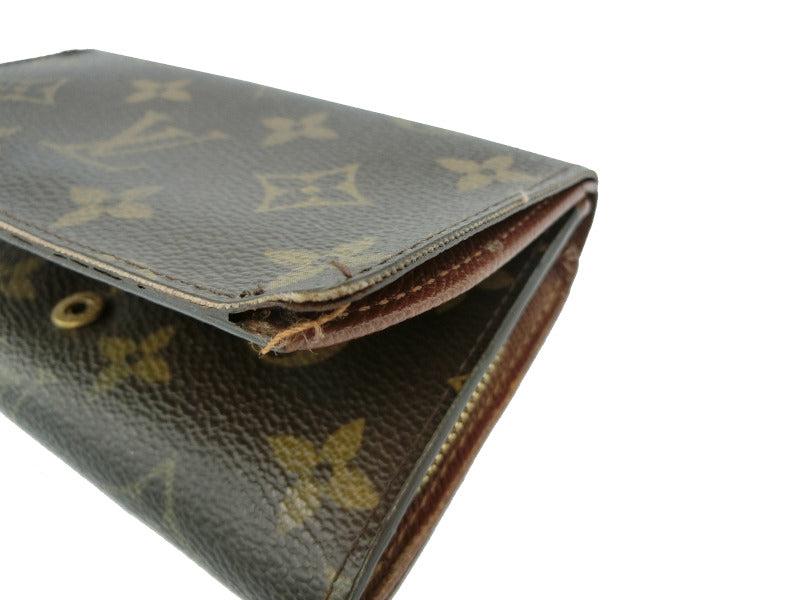 LouisVuitton モノグラム ポルトフォイユトレゾール 中古 1