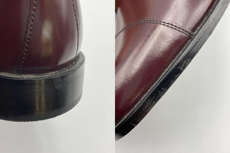 BOSTONIAN LUXE ボストニアン ストレートチップ 外羽根 レザーシューズ 中古 4