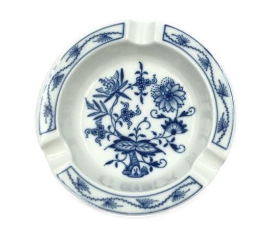 Meissen マイセン ブルーオニオン 灰皿 アッシュトレイ 13cm 中古 1