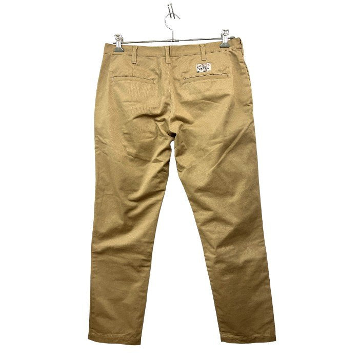 STUSSY ステューシー WORKGEAR ストレート パンツ メンズ 34インチ ベージュ ボトムス アパレル カジュアル 中古 W４