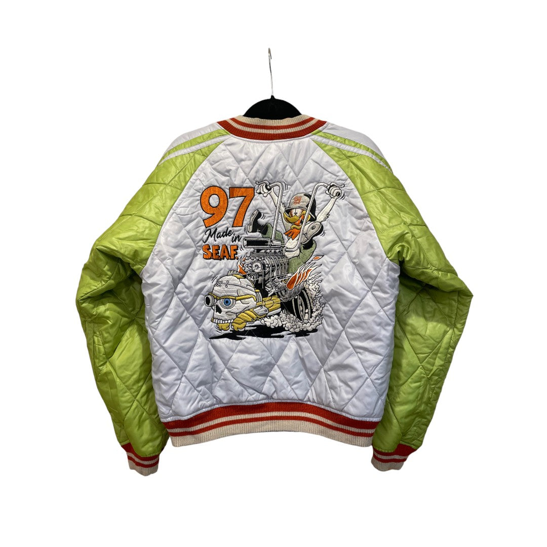 TOYS McCOY×SETAGAYA BASE グラムス社 明仙縫製 リバーシブル スカジャン M 中古 1