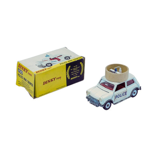 DINKY TOYS 250 POLICE MINI COOPER 中古 1