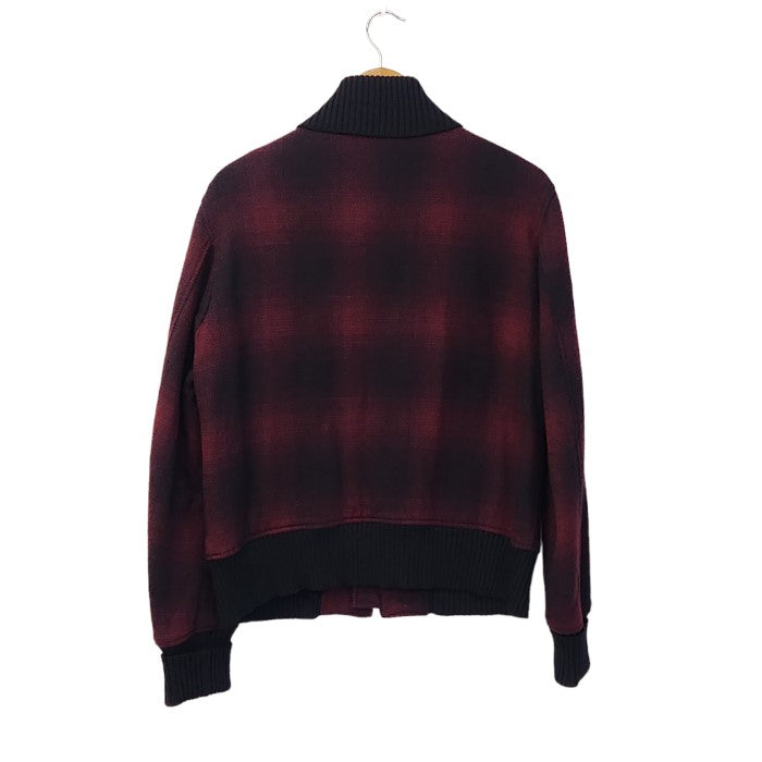 WOOLRICH ウールリッチ チェック柄 ブルゾン メンズ M レッド 中古 3