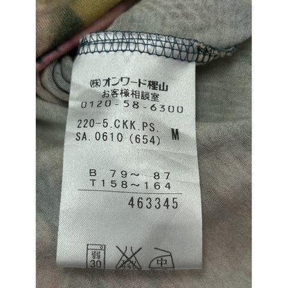 Paul Smith ノースリーブ 花柄 ブラウス ワンピース レディース M マルチカラー PS.SA.0610 ポールスミス フラワー 春 夏 かわいい 中古 W４