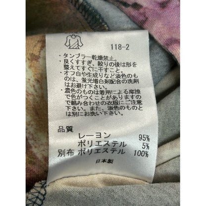 Paul Smith ノースリーブ 花柄 ブラウス ワンピース レディース M マルチカラー PS.SA.0610 ポールスミス フラワー 春 夏 かわいい 中古 W４