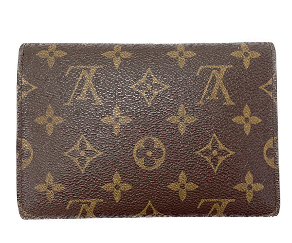 LOUIS VUITTON ルイヴィトン モノグラム ポルトトレゾール エテュイ シェキエ M61200 中古 送料無料 中古 1