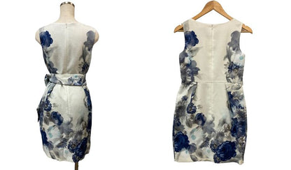 GRACE CONTINENTAL グレースコンチネンタル パターンフラワーOP ノースリーブワンピース 中古 4