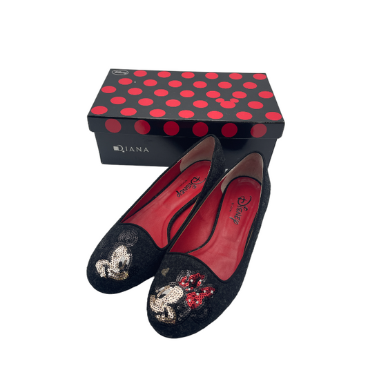 DIANA ダイアナ ディズニー スパンコール フラットシューズ 中古 4