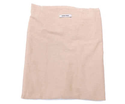 miu miu ミュウミュウ ハートチャーム レザー ハンドバッグ 中古 1