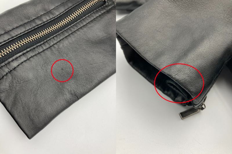 JILL STUART ジルスチュアート ラムレザー 羊革 ライダースジャケット 中古 4