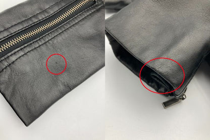 JILL STUART ジルスチュアート ラムレザー 羊革 ライダースジャケット 中古 4