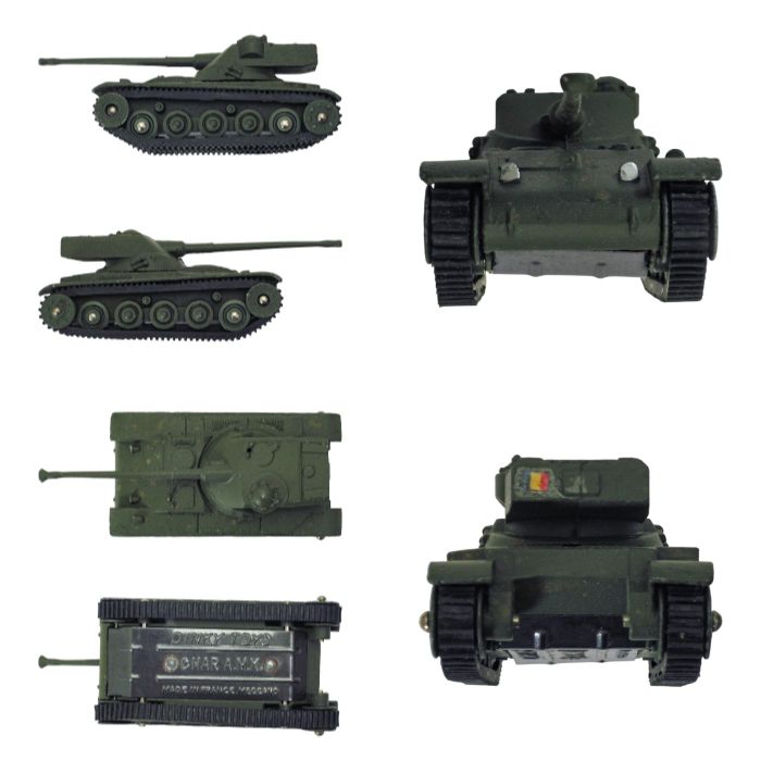 DINKY TOYS 817 A.M.X. TANK A.M.X. PANZERWAGEN CARRO ARMATO A.M.X 中古 1